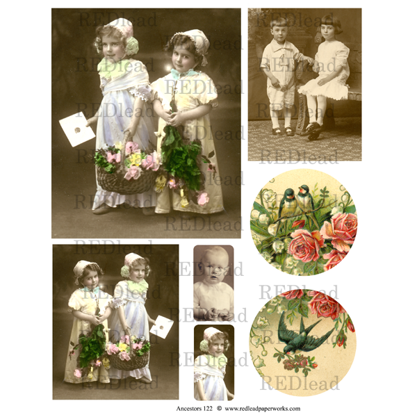 Collage Sheet Ancestors 122