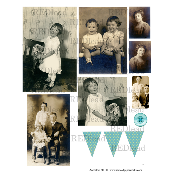 Collage Sheet Ancestors 30