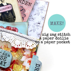 Collage Sheet Vintage Elements 8