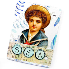 By the Sea 34 Collage Sheet
