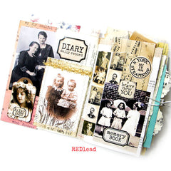 Scrap Book Rubber Stamps