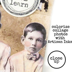 Film Strip Photo Frame Rubber Stamp 