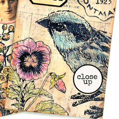 Forest Bird Rubber Stamp