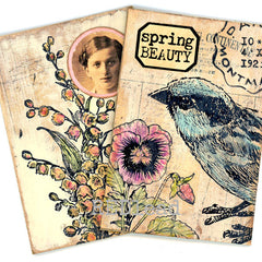 Forest Bird Rubber Stamp