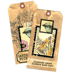 Forest Bird Rubber Stamp