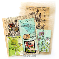 Forest Bird Rubber Stamp