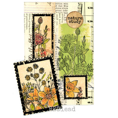 Flower Rubber Stamp