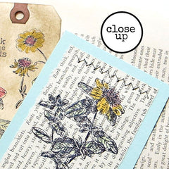 Flower Rubber Stamp