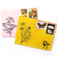 Flower Rubber Stamp