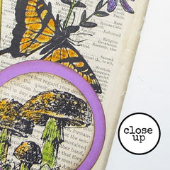 Butterflies Rubber Stamp