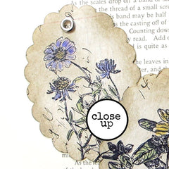 Flower Rubber Stamp