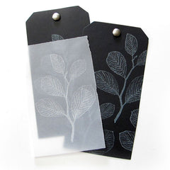 Nature Rubber Stamps The Forest Twig Cling Mount Rubber Stamp is about 2-1/2" x 3-1/2". 