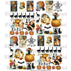 Halloween Collage Sheet 12