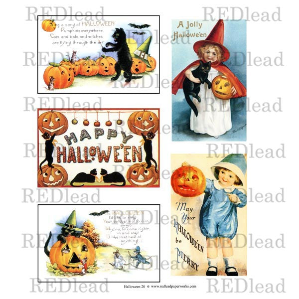 Halloween Collage Sheet 20