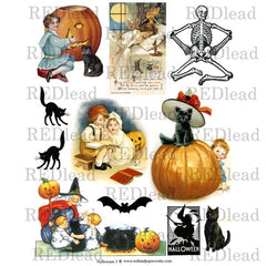 Halloween Collage Sheet 3