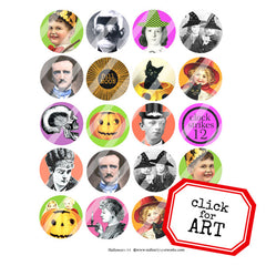 Halloween Collage Sheet