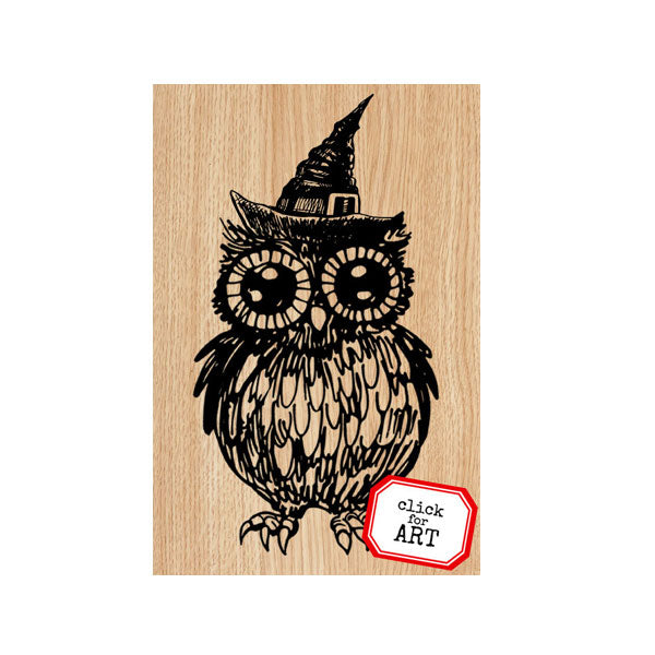 Baby Ollie Halloween Rubber Stamp