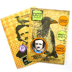 Months of the Year Rubber Stamp