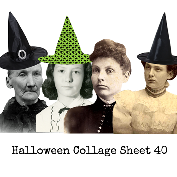 Halloween Collage Sheet 40