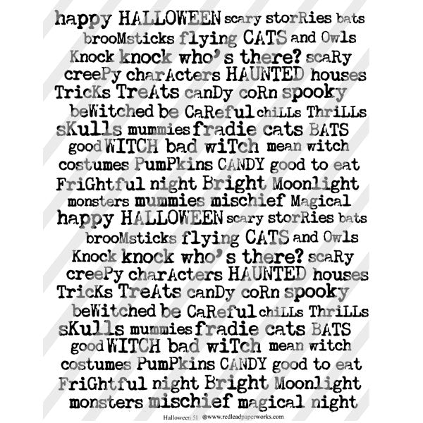 Halloween Collage Sheet 51