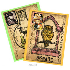Halloween Rubber Stamps