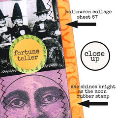 Halloween Card Making Rubber Stamps