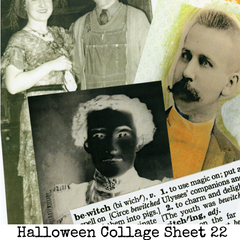 Halloween Collage Sheet 22