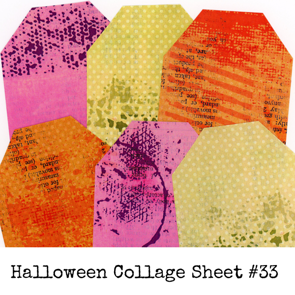 Halloween Collage Sheet 33