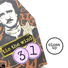 Halloween Card Making Sentiments Rubber Stamps