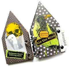 Halloween Card Making Sentiments Rubber Stamps