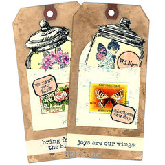 Small Cookie Jar Rubber Stamp