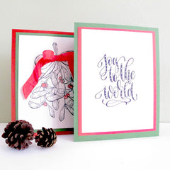 handmade christmas card