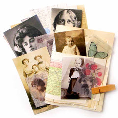 Vintage Junk Journal Art Kit