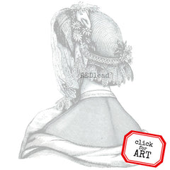 Lady Alice Rubber Stamp