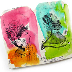 Lady Alice Rubber Stamp