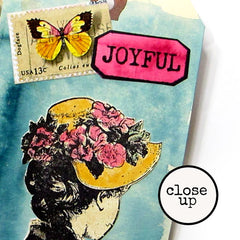 Lady Pearl Rubber Stamp