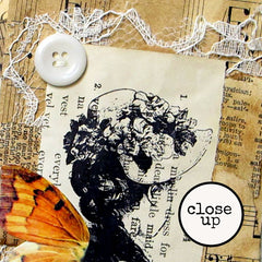 Lady Pearl Rubber Stamp
