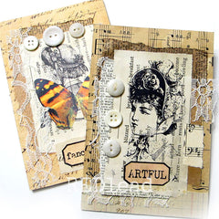 Lady Victoria Rubber Stamp