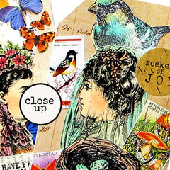 Victorian Lady Rubber Stamps