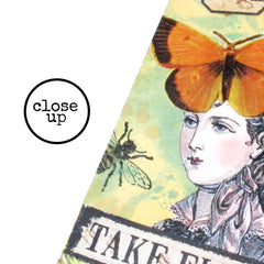 Victorian Lady Rubber Stamps