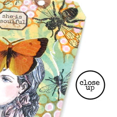 Victorian Lady Rubber Stamps
