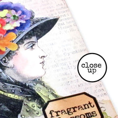 Victorian Lady Rubber Stamps