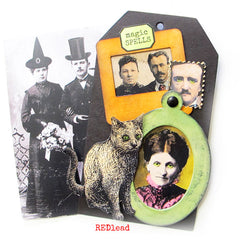 Halloween Black Cat Rubber Stamps