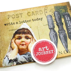 Write a Letter Today Rubber Stamp