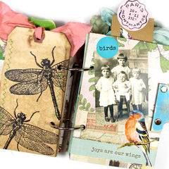 dragonfly rubber stamp