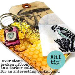 Red Lead Rubber Stamps for All Artists Crafters and Makers