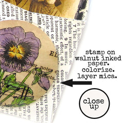 Flower Rubber Stamp