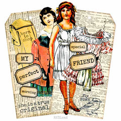 Paper Doll Collage Sheets