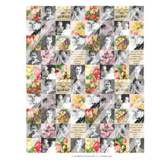 Patchwork Quilt Collage Sheet 3