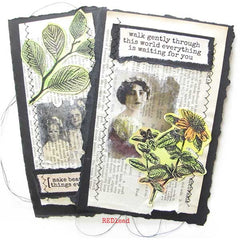 Flower Rubber Stamp